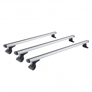 Sistem de 3 bare transversale aluminiu CRUZ 924-095 Alu Cargo AF3-128 pentru Nissan e-NV200 (2014-->) - Img 2