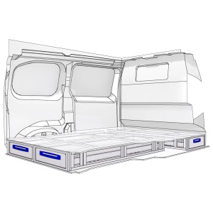 Sistem de sertare sub podea XLD Line Provan 57-1-127-00 pentru VAUXHALL Vivaro 2019, ampatament L1 (2925 mm), inaltime H1 (1905 mm) - Img 2