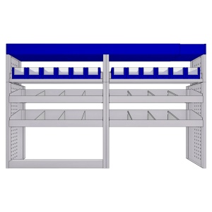 Sistem mobilier modular pe partea stanga Provan 57-1-120-00 pentru FORD Transit Custom 2014, ampatament L1 (2933 mm), inaltime H1 (2020 mm) - Img 2