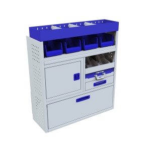 Sistem mobilier modular Provan VCPL-100-007-1 pentru PEUGEOT Bipper 2008-2017, ampatament L1 (2513 mm), inaltime H1 (1721 mm)