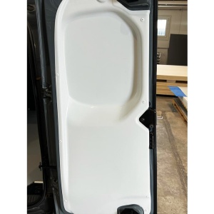 Usi spate din ABS pentru FIAT (STELLANTIS) DUCATO Ampatament: 4035(XL), dimensiuni compartiment incarcare: 4070x1932(H2), Cu usa glisanta pe partea stanga (volan pe partea dreapta) - Img 5