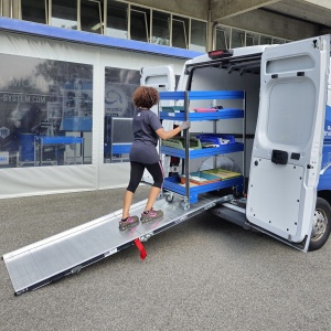 Rampa de incarcare WM READY, latime 80 cm, sarcina de incarcare 300 Kg