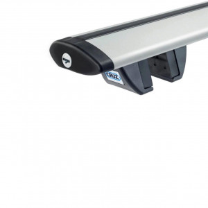 Set de 2 bare transversale aluminiu CRUZ 924-793 Airo R118 pentru Volkswagen Caddy (III.2 - railing) (2011-->2015) cu puncte fixe - Img 3