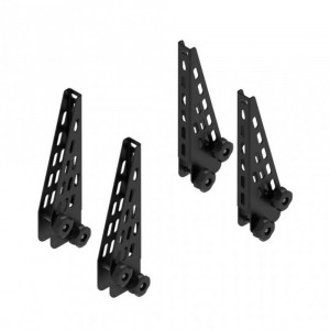 Set de 4 opritori laterale de 18 cm pentru grilajele CRUZ Evo Rack
