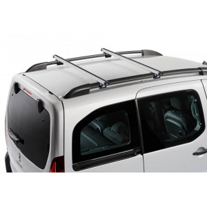 Sistem de 2 bare transversale aluminiu CRUZ 924-064 Alu Cargo R138 pentru Peugeot Bipper Tepee (railing) (2008-->) cu bare longitudinale - Img 2