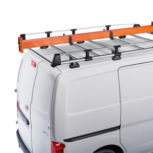 Sistem Grilaj CRUZ Evo Rack Alu module A28-140 (912-452) pentru Volkswagen Transporter T5 L1H1 (2003-->2015) - Img 6