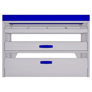 Sistem mobilier modular pe partea dreapta Provan 57-1-125-00 pentru MERCEDES Vito 2014, ampatament L3 (3430 mm), inaltime H1 (1910 mm) - Img 2