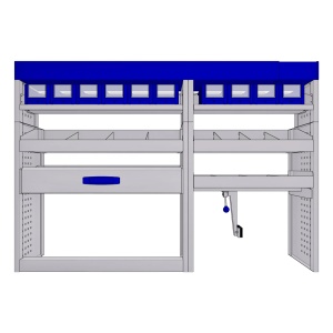 Sistem mobilier modular pe partea stanga Provan 57-1-117-00 pentru OPEL Vivaro 2019, ampatament L1 (2925 mm), inaltime H1 (1905 mm) - Img 2