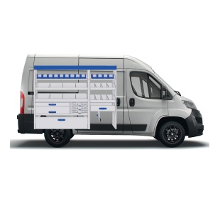 Sistem mobilier modular pe partea stanga Provan 57-1-136-00 pentru RENAULT Master 2010-2021, ampatament L1 (3182 mm), inaltime H1 (2307 mm) - Img 3