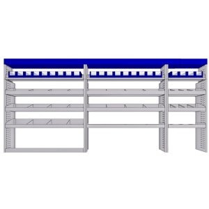 Sistem mobilier modular pe partea stanga Provan 57-1-142-00 pentru IVECO Daily 2014, ampatament L4 (4100 mm), inaltime H2 (2580 mm) - Img 3