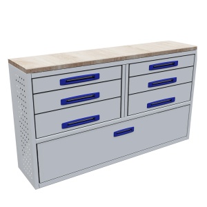 Sistem mobilier modular Provan VCPL-150-022-1 pentru VAUXHALL Combo 2018, ampatament L2 (2975 mm), inaltime H1 (1817 mm) - Img 1
