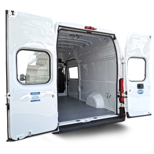 Usi spate din ABS pentru FIAT (STELLANTIS) DUCATO Ampatament: 4035(XL), dimensiuni compartiment incarcare: 4070x1932(H2), Cu usa glisanta pe partea stanga (volan pe partea dreapta) - Img 3