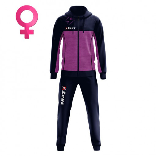 Женска тренерка ZEUS Tuta Olympia Pink Fluo/Blu