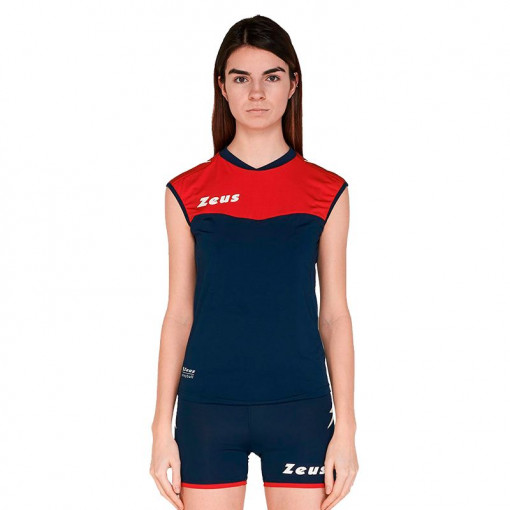 Одбојкарскиот тим ZEUS Kit Volley Sara Slim Fit Blu/Rosso