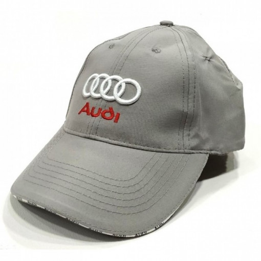 AUDI сива капа