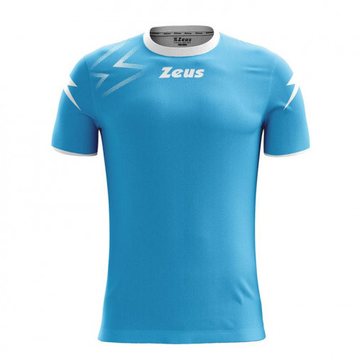 Детска маица ZEUS Shirt Mida Turquoise/Bianco