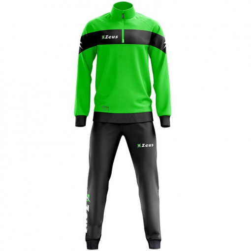 Женска тренерка ZEUS Tuta Marte Verde Fluo/Nero