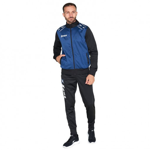 Тренерка ZEUS Tuta Easy Nero/Blue Marine