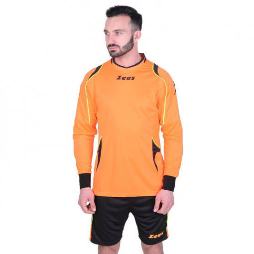 Машки голмански дрес ZEUS Kit Gk Paros Arancio fluo/Nero