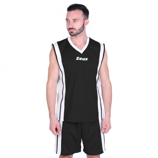 Машки кошаркарски дрес ZEUS Kit Bozo Nero/Bianco