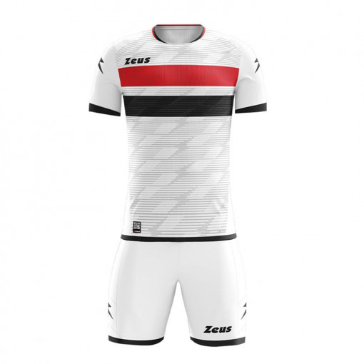 Футбалски комплет дрес ZEUS Kit Icon Sao Paolo Bianco/Nero