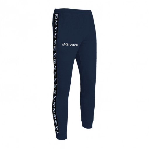 Детски долен дел тренерки GIVOVA Pantalone Terry Band 0004