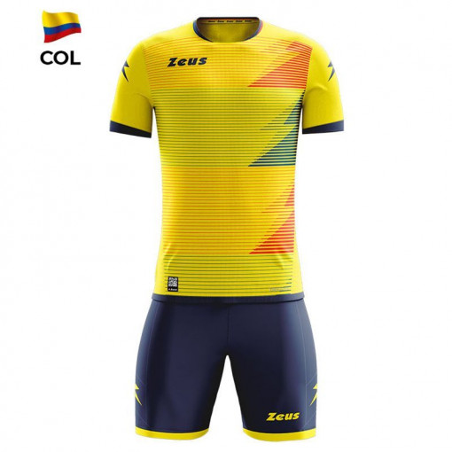Детски комплет дрес ZEUS Kit Mundial COL Giallo/Rosso