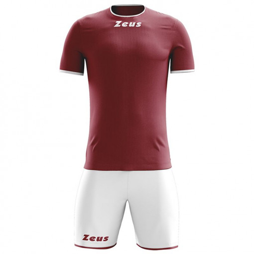 Детски комплет дрес ZEUS Kit Sticker Granata/Bianco