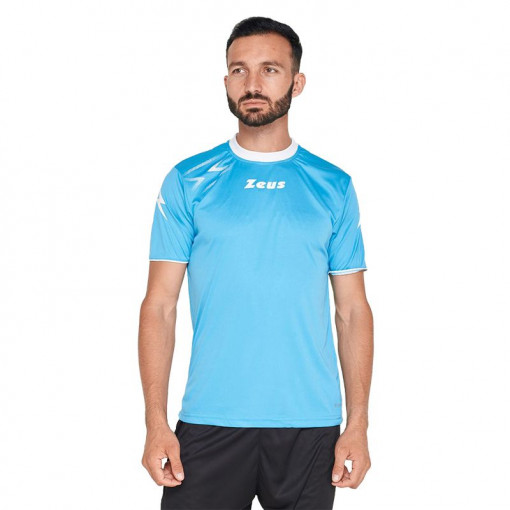 Машка маица ZEUS Shirt Mida Turquoise/Bianco
