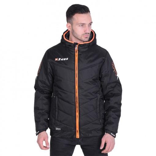 Машка јакна ZEUS Giubbotto Ulysse Nero/Arancio Fluo