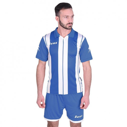 Футбалски комплет дрес ZEUS Kit Pitagora MC Royal/Bianco