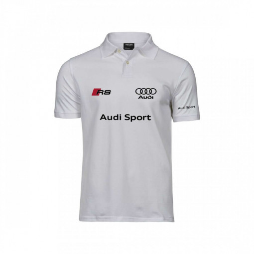 бела маица audi