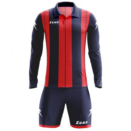 Детски футбалски комплет дрес ZEUS Kit Pitagora Blu/Rosso