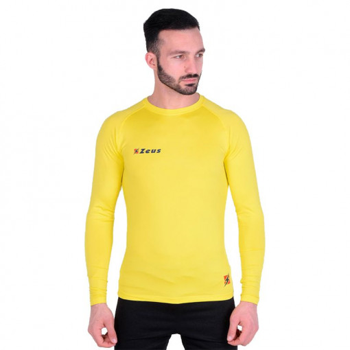 Машка спортска топлинска блуза ZEUS Maglia Fisiko M/L Giallo