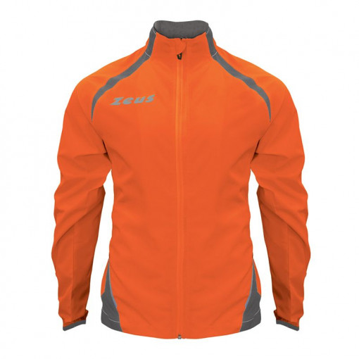 Машка јакна/шушкавец ZEUS Jacket Flash Arancio fluo/Grigio