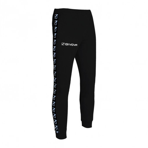 Детски долен дел тренерки GIVOVA Pantalone Terry Band 0010