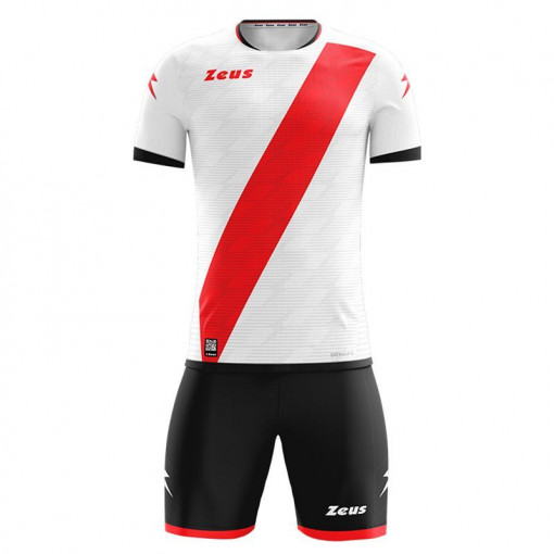 Детски комплет дрес ZEUS Kit Icon River Plate Bianco/Rosso