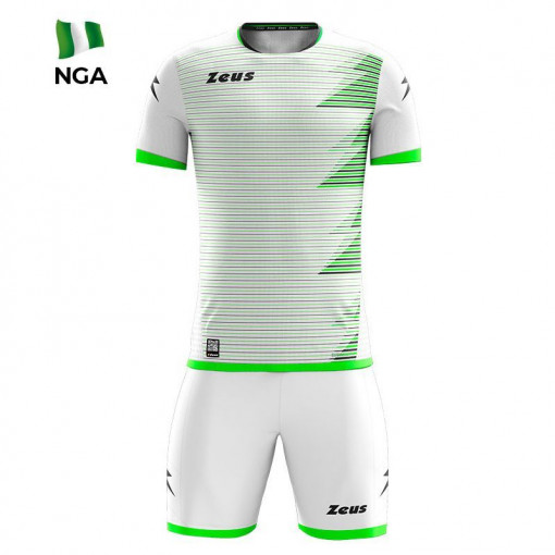 Детски комплет дрес ZEUS Kit Mundial NGA Bianco/Verde