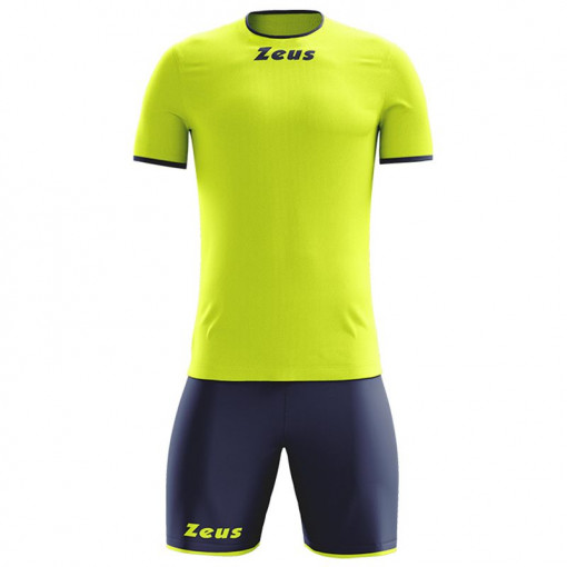 Детски комплет дрес ZEUS Kit Sticker Giallo Fluo/Blu