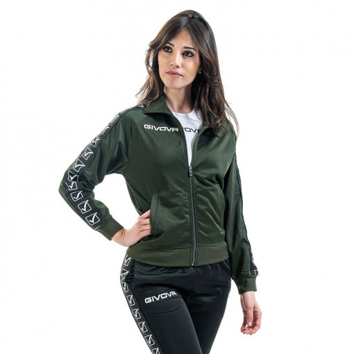 Женски дуксер GIVOVA Giacca Tricot Band 0051