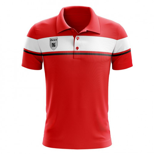 Детска маица ZEUS Polo Achille Rosso/Bianco