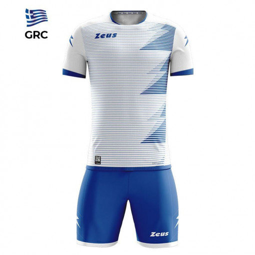 Детски комплет дрес ZEUS Kit Mundial GRC Bianco/Royal