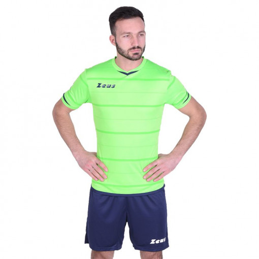 Машки комплет дрес ZEUS Kit Omega Verde Fluo/Blu