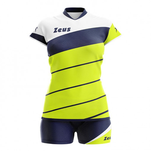 Детски комплет дрес ZEUS Kit Lybra Donna Giallo fluo/Blu