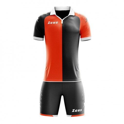 Детски комплет дрес ZEUS Kit Gryfon Arancio Fluo/Nero