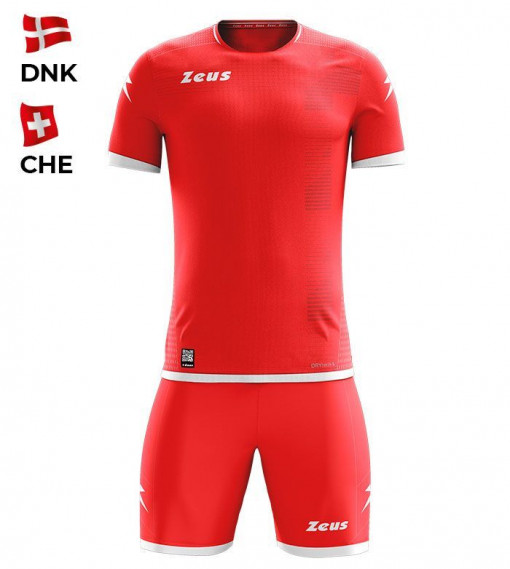 Детски комплет дрес ZEUS Kit Mundial DNK Rosso/Rosso