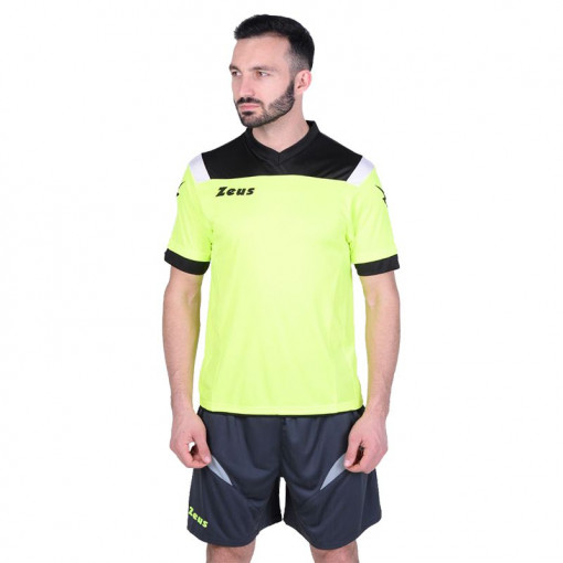 Машки комплет дрес ZEUS Kit Vesuvio Nero/Giallo Fluo