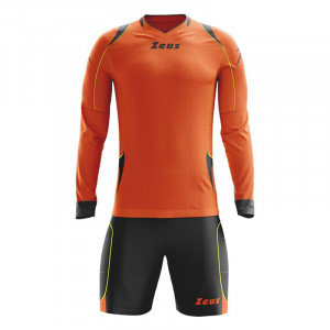 Детски голмански дрес ZEUS Kit Gk Paros Arancio fluo/Nero