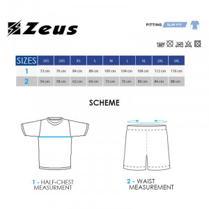 Детски комплет дрес ZEUS Kit Lybra Uomo Giallo/Verde - Img 2