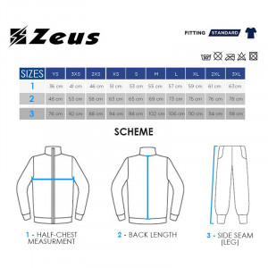 Женска тренерка ZEUS Tuta Training Vesuvio Blu/Royal - Img 4
